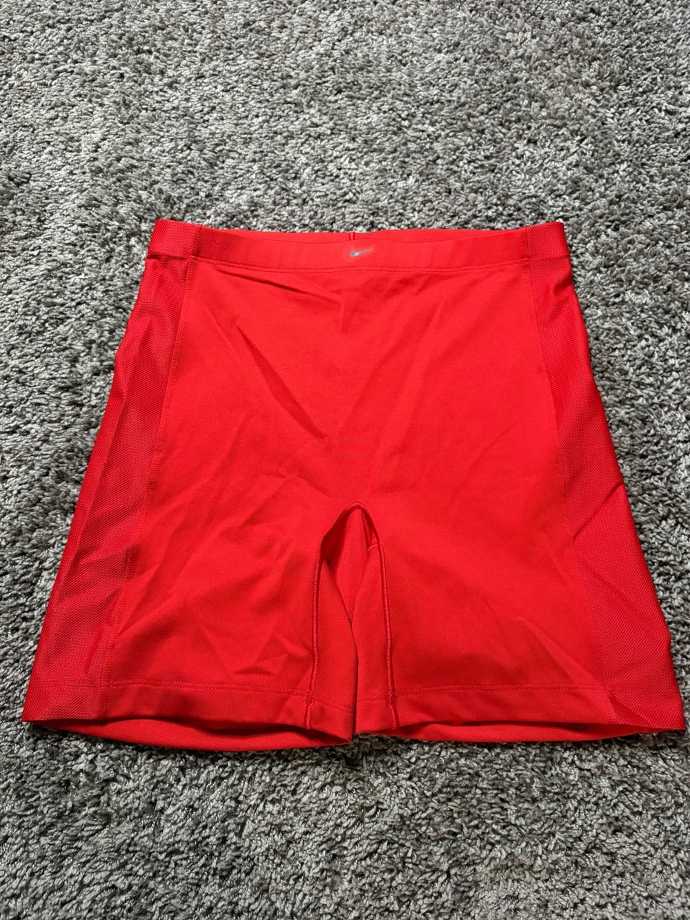 Y2K Women’s Red Nike Dri-Fit Athletic Shorts